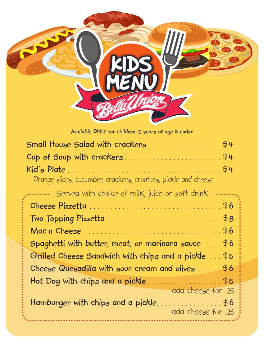 KidsMenu
