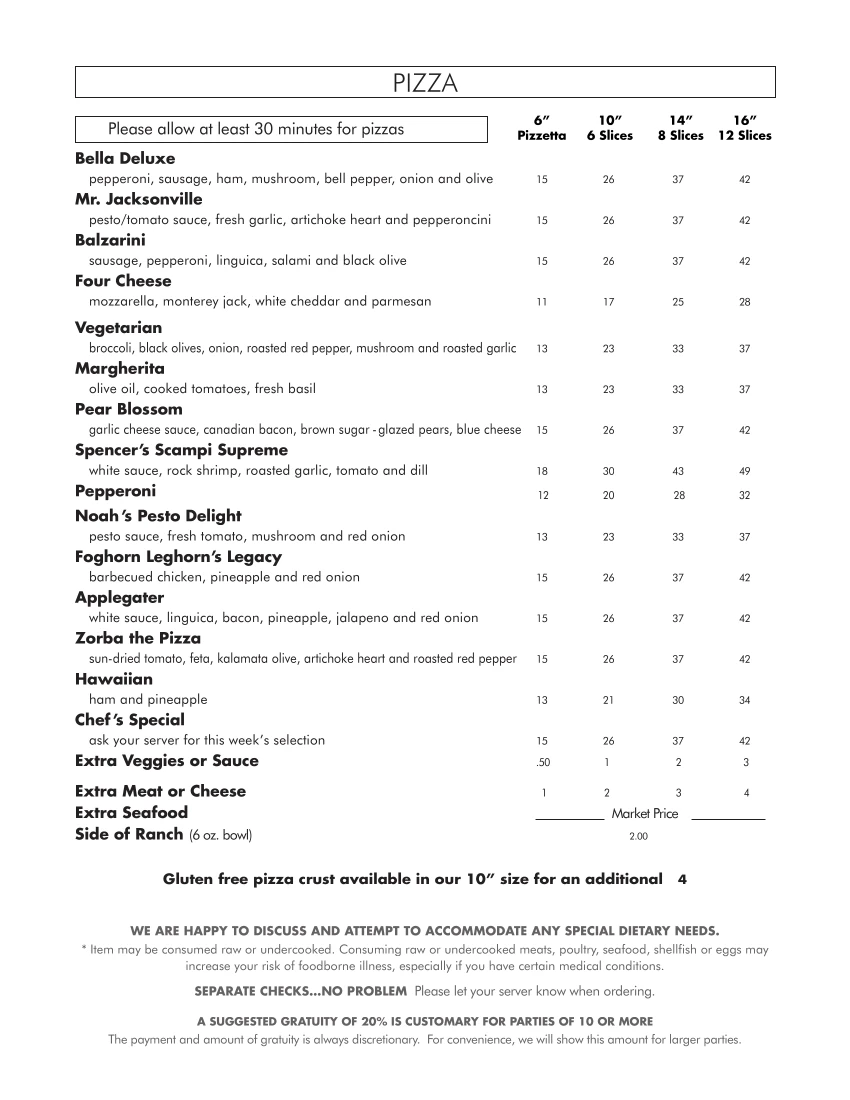 Bella Union Menu 5.2022