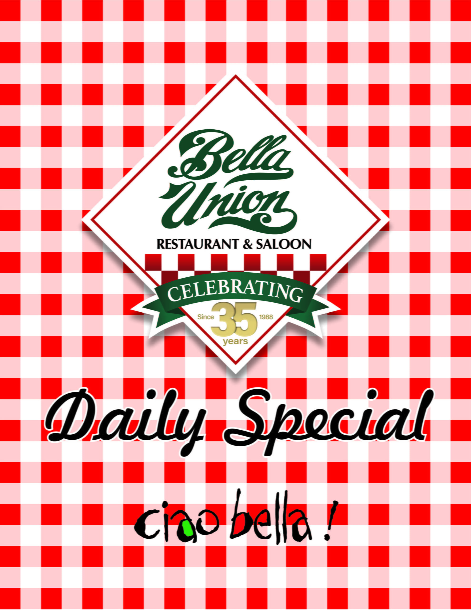 Daily Specials 