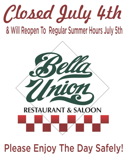 BellaU-Logo-Closedjuly4 Closed July 4th