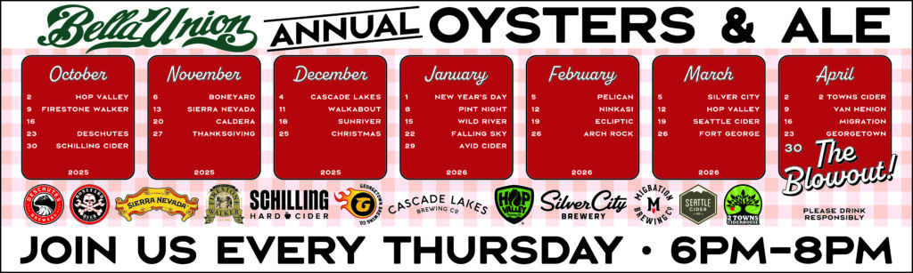 BELLA UNION OYSTERS AND ALES 2025 163612 10X3 V2