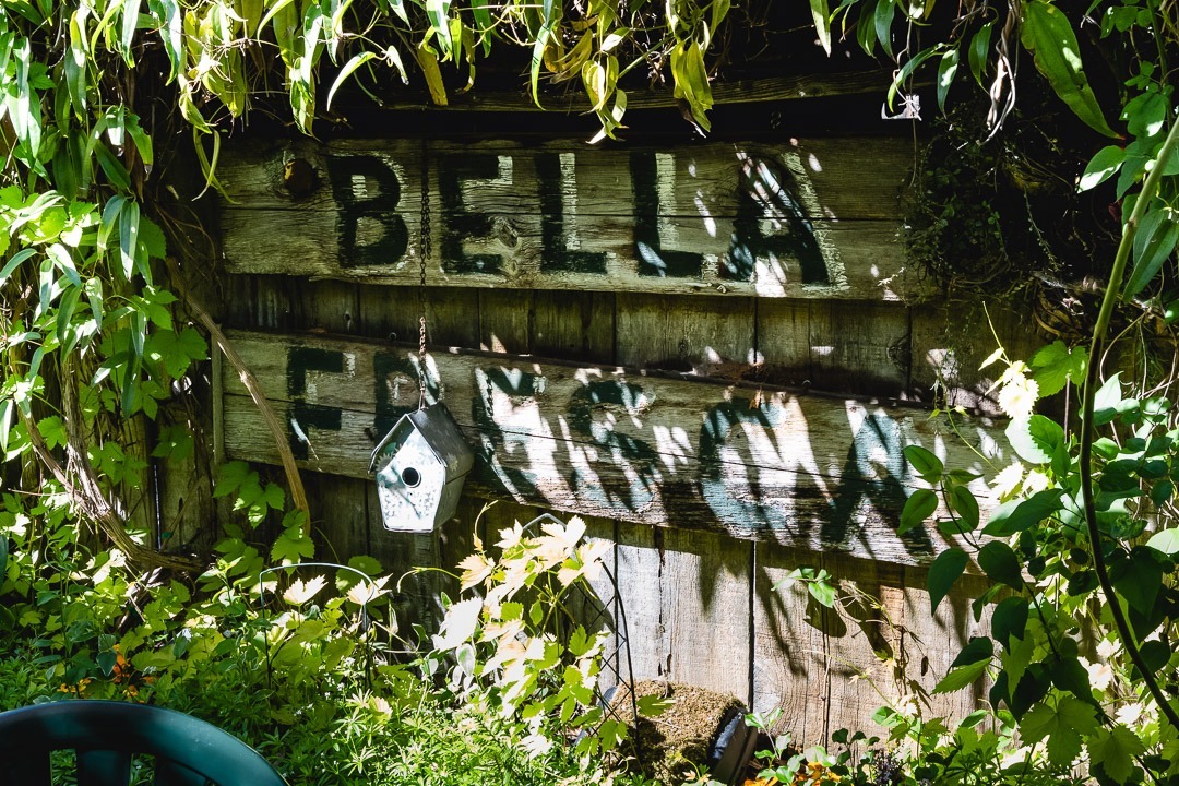 Bella patio fence pic